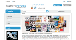 Desktop Screenshot of fantastic-pictures.de
